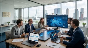 Internationaal Ondernemen voor MKB: grafische weergave van groei strategie en internationale expansion mogelijkheden voor Ned